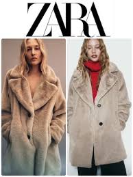Zara 2023 24fw Faux Fur Coat 6318