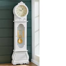 Weights control the grandfather clock movements. Farmhouse Grandfather Clock Country Door