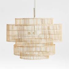 Noon Large Natural Wicker Pendant Light