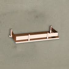 Bathroom Shelf Rounded Rose Gold