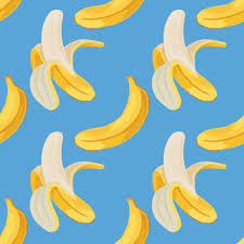 funny bananas seamless pattern design