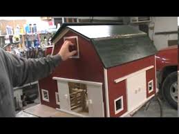 hip roof toy barn by kauffman s wood