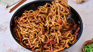 asian vegetable stir fry noodles