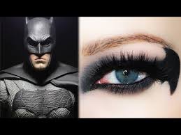 batman inspired makeup tutorial