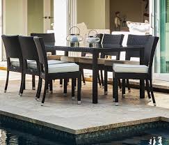 siena modern outdoor dining set for 8