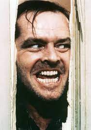 Jack Nicholson in The Shining Bild ...