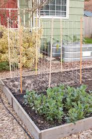 Super Simple Pea Trellis Rake And Make