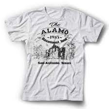 The Alamo T Shirt 1985 Basement Tour