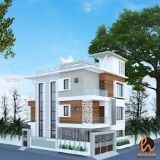 magnificent 4bhk triplex home is set on