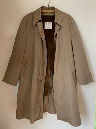 Vintage Mens Classic London Fog Trench