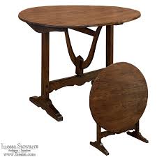 Country French Tilt Top Wine Tasting Table