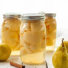canning pears preserved pears
