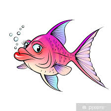 poster cartoon fish pixers us