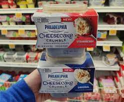 philadelphia cheesecake crumbles are