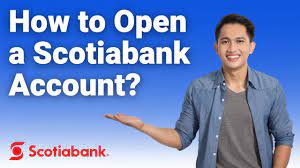how to open a scotiabank account you