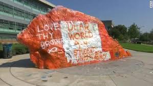 An Iconic University Of Tennessee Rock Was Painted With An