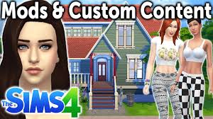 custom content into the sims 4
