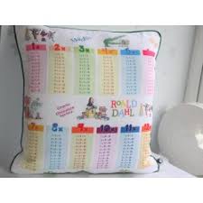 Multiplication Table Rectangle Pillow Covers Protector For