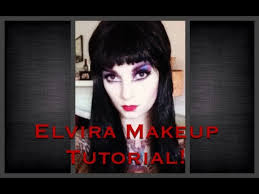 elvira makeup tutorial for halloween by