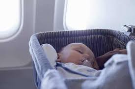 Booking Using An Airplane Bassinet