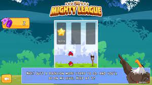 Angry Birds Classic Mighty League League Screen