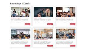 bootstrap 5 cards responsive html code