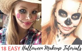 18 easy af halloween makeup tutorials