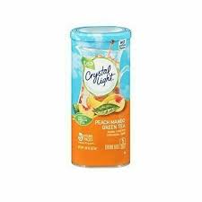 Crystal Light Light Peach Mango Green Tea Drink Mix 0 05l For Sale Online Ebay