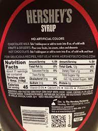 2 bottles hershey s chocolate syrup 48