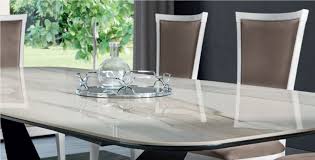 Krystal Ceramic Top 240cm Dining Table