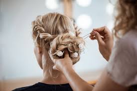 wedding makeup and hair