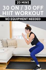 30 minute hiit workout no equipment