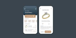 jewellery ping app ui concept