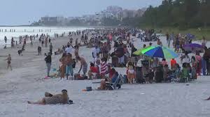 naples beaches close due to lack of