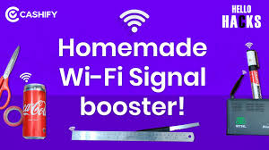 how to make wifi signal booster at home