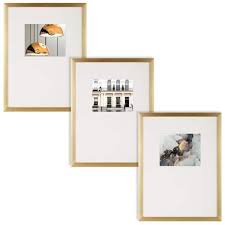 gallery wall set with offset mat