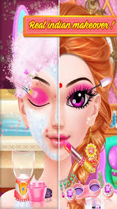 indian makeup and dressup makeover
