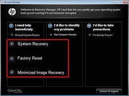 Find out top 3 ways here to reset a laptop to factory settings without admin password. Hp Notebook Pcs Using System Recovery Factory Reset And Minimized Image Recovery Options Hp Customer Support
