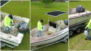 your boat clean