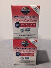 garden of life raw probiotics 5 day max