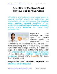 Benefits Of Medical Chart Review Support Services By Mos
