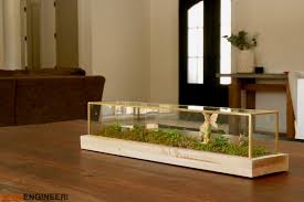 Closed Terrarium From Glass Centerpiece