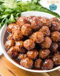 You will not believe how amazing this recipe tastes with. Crock Pot Glazed Party Meatballs Video The Country Cook