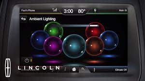 changing ambient lighting