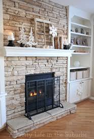 Stone Fireplace Surround