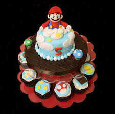 This spectacular super mario seventh birthday party was submitted by rachel pippi of nestling designs. Mario Cakes Decoration Ideas Little Birthday Cakes