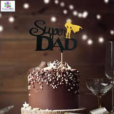 happy birthday dad cake topper easy to