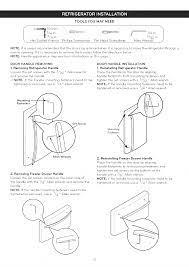 Tools you may need, Door handle removing, Removing refrigerator handle | LG  LFC25765 User Manual | Page 10 / 31 | Original mode