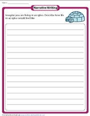 6th grade writing prompts worksheets