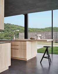 Natural solid wood kitchen cabinet. Cesar Nelle Kitchen Natural Wood Cesar Nyc Kitchens Wood Cabinets